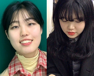 왼쪽은 김미림 대학생기자, 오른쪽은 김보혜 대학생기자. ⓒ제주의소리