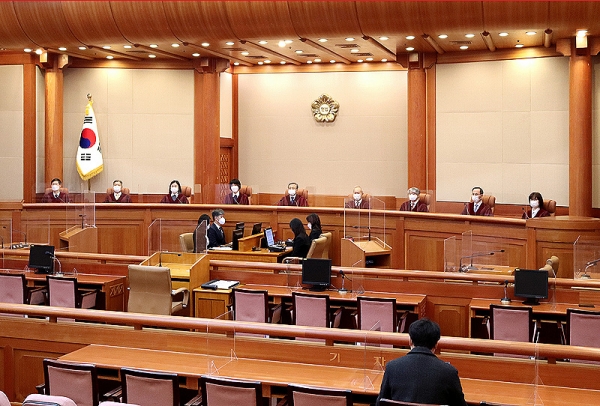 지난 25일 소위 윤창호법에 대해 위헌결정을 내린 헌법재판소 / 헌법재판소