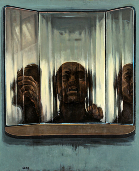 삼면경, Three Sides Mirror, 1976, 광주시립미술관 소장 하정웅컬렉션.jpg