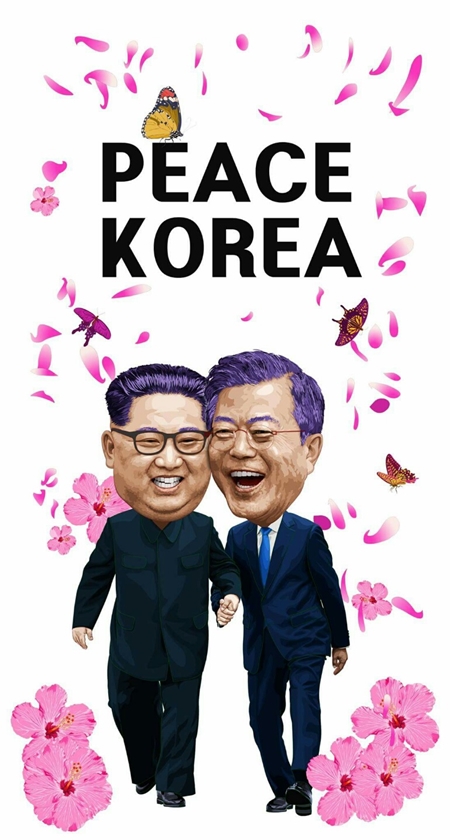 peace-korea 캔버스에 혼합재료 2018 이하.jpg