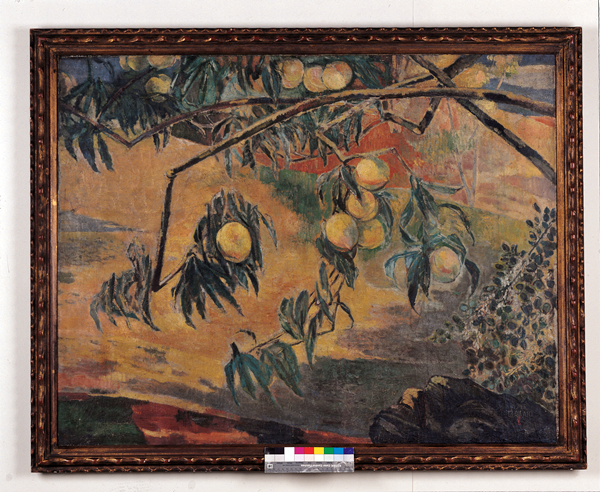 이인성, 복숭아, 1939, 캔버스에 유채, 91×116.8㎝.png