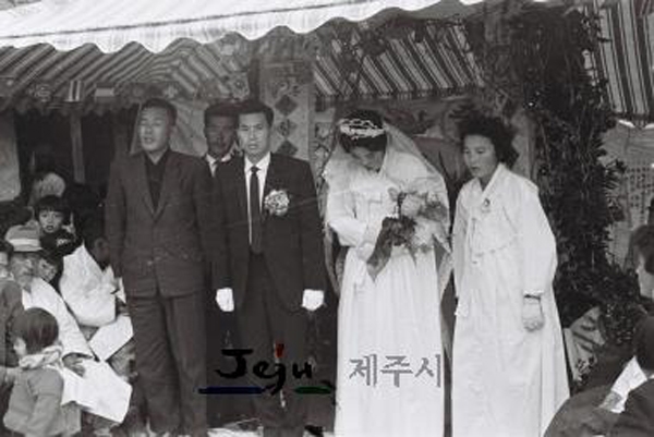1960년대 제주의 결혼식 풍경 [사진출처-제주시 사진DB]
