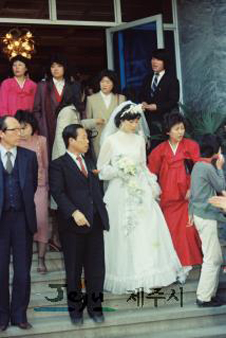 1980년대 제주의 결혼식 풍경 [사진출처-제주시 사진DB]