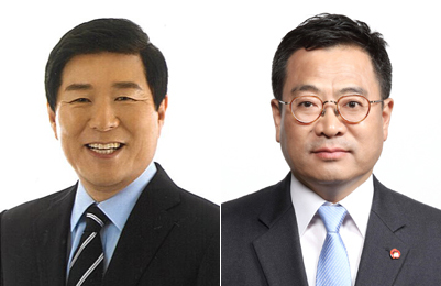 김장영(왼쪽), 송창권 의원. ⓒ제주의소리