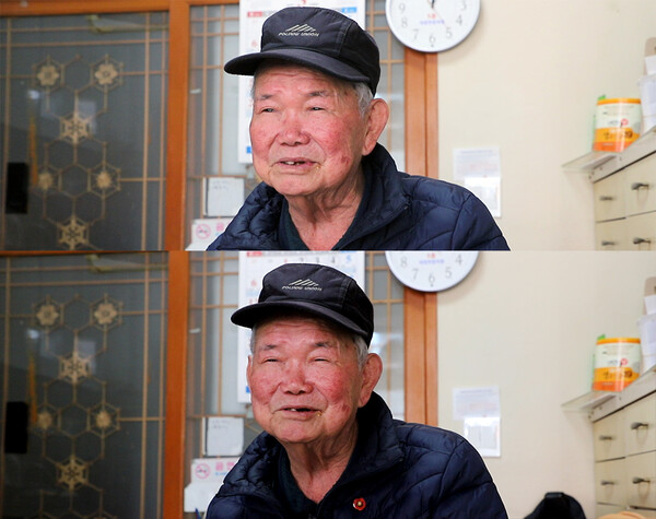 김석환 장인은 1937년생. 올해로 만 여든다섯살이다. 그는 본인이 죽기 전까지는 신서란 초경공예를 계속하겠다고 말했다. ⓒ제주의소리