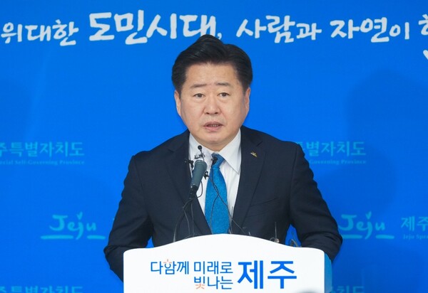 오영훈 제주도지사. ⓒ제주의소리