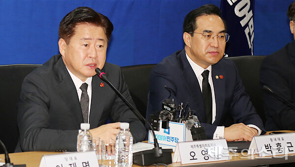 오영훈 제주도지사.&nbsp;