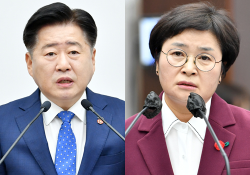 오영훈 제주지사와 강성의 도의원