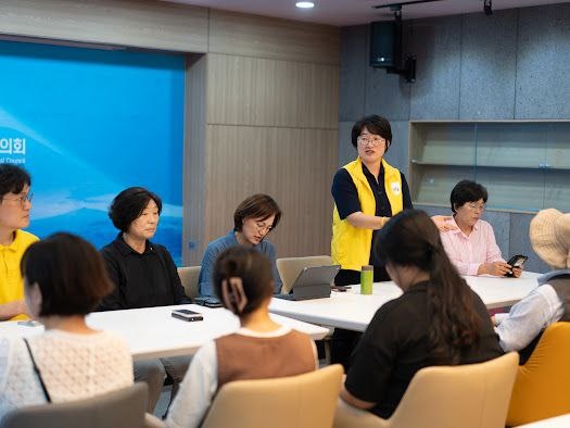 학부모 간담회 / 사진=강은미 의원실, 오마이뉴스