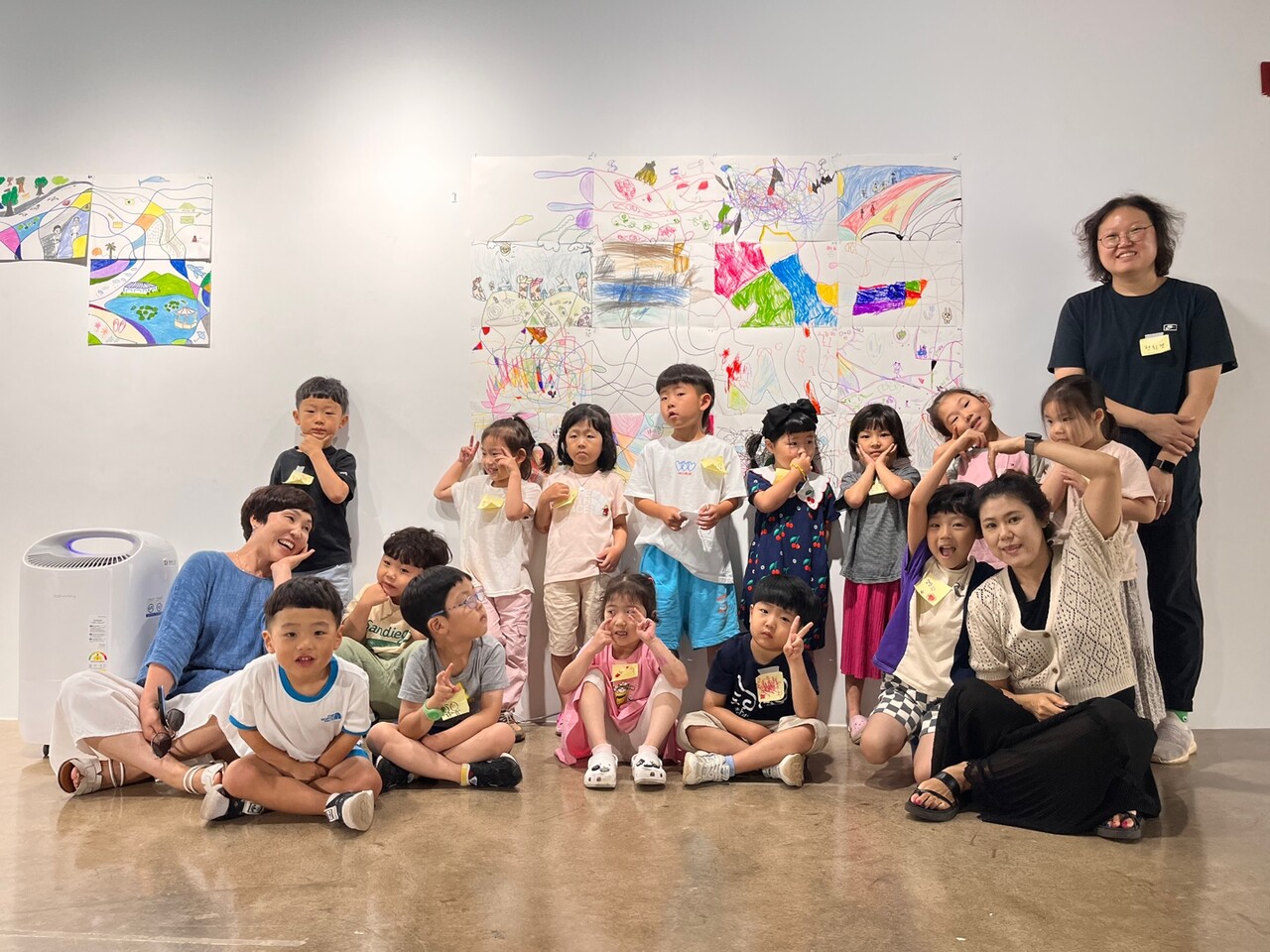 산양리 아이들의 그림. / 사진=제주문화예술재단
