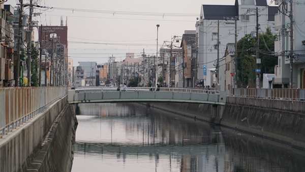 재일제주인들이 사는 일본 오사카시 이쿠노구 인근 히라노 운하. ⓒ제주의소리/사진=제주CBS