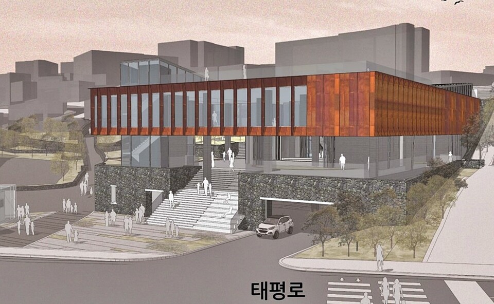 2027년 3월 개관을 목표로 진행 중인 새 이중섭미술관 투시도. / 사진=서귀포시