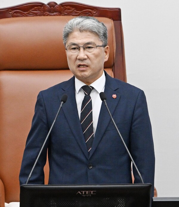 이상봉 제주특별자치도의회 의장. 사진-제주특별자치도의회<br>