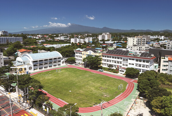 제주 남원초등학교 현재 전경 ⓒ제주의소리
