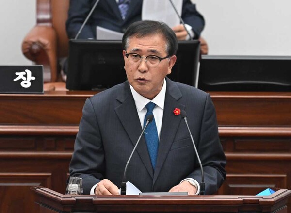 강동우 제주특별자치도의회 의원.