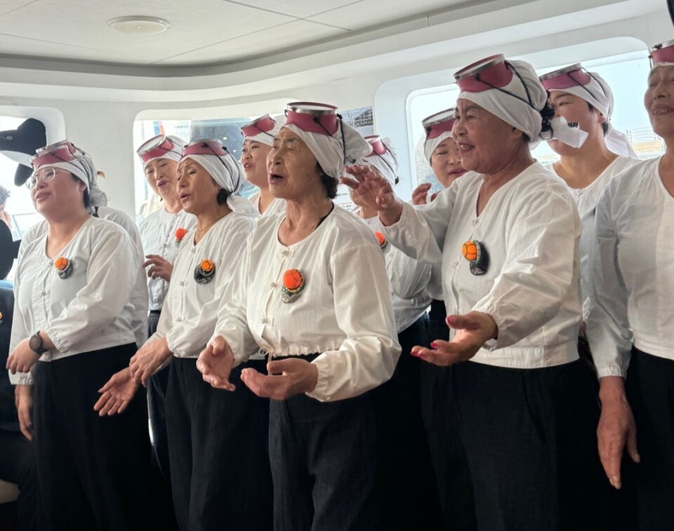 해녀 공연 / 사진=(사)제주해녀문화협회&nbsp;