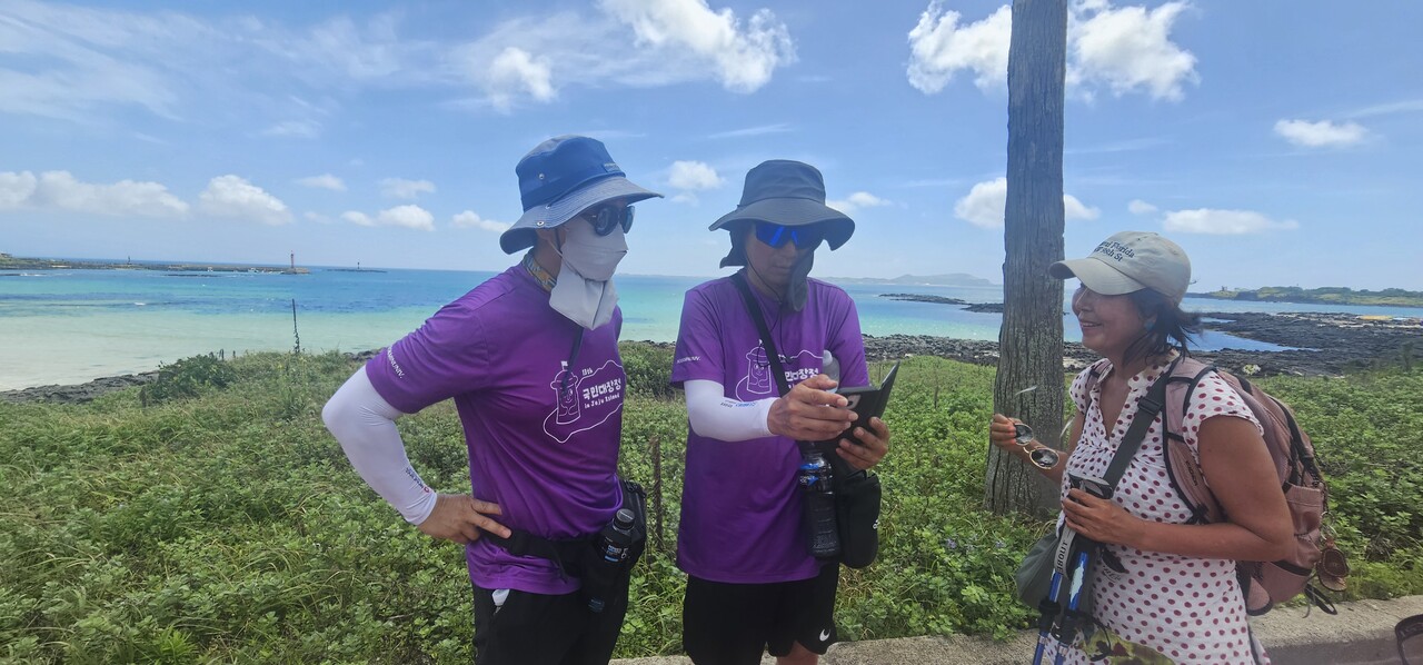 국민대학교 국민원정대 걷기팀