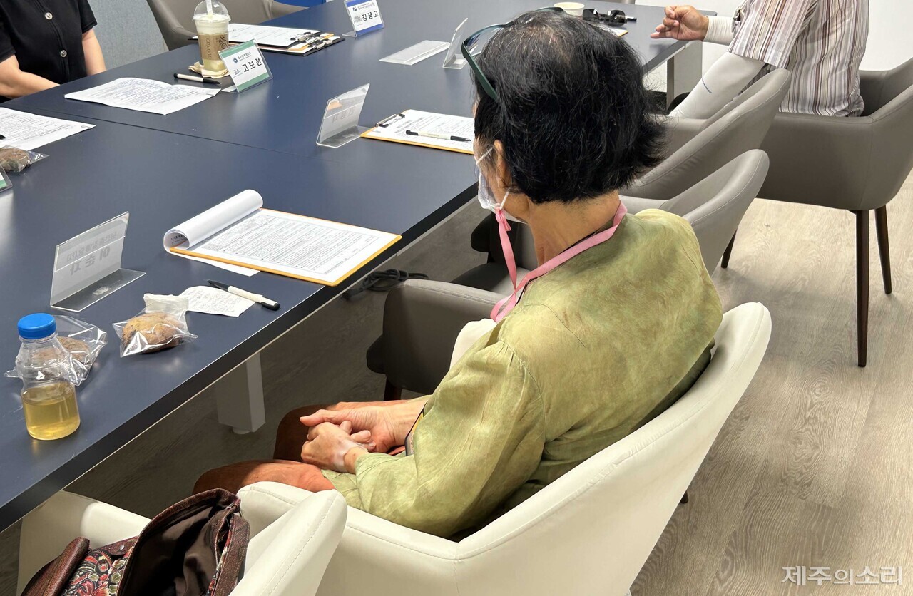 지난 5일 탐라장애인복지관에서 만난 뇌전증 장애인 이순자씨. ⓒ제주의소리