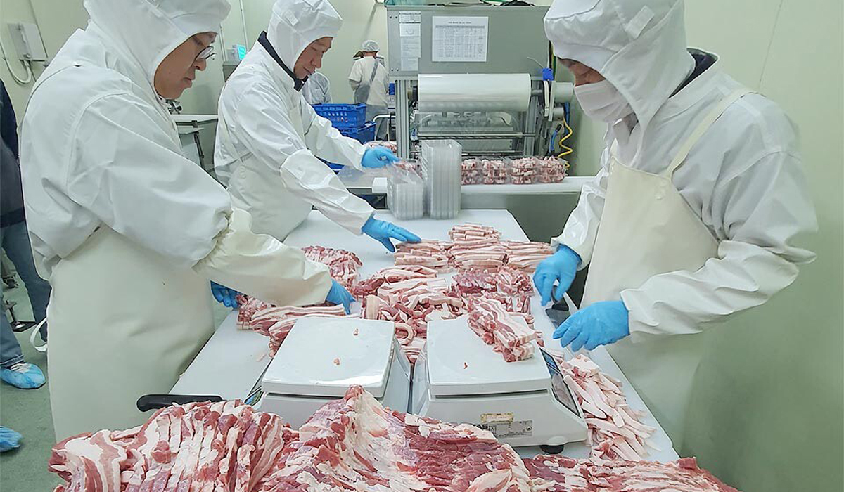 제주산 돼지고기. ⓒ제주의소리 자료사진