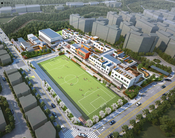 아라월평초중학교 조감도 / 사진=제주도교육청<br>