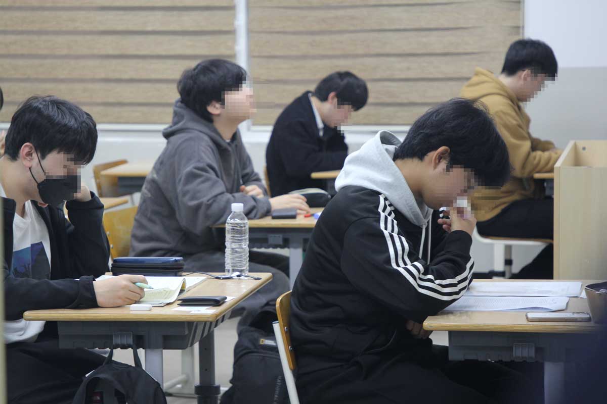 2026학년도 대학수학능력시험이 치러지는 제주제일고등학교 수험장. ⓒ제주의소리