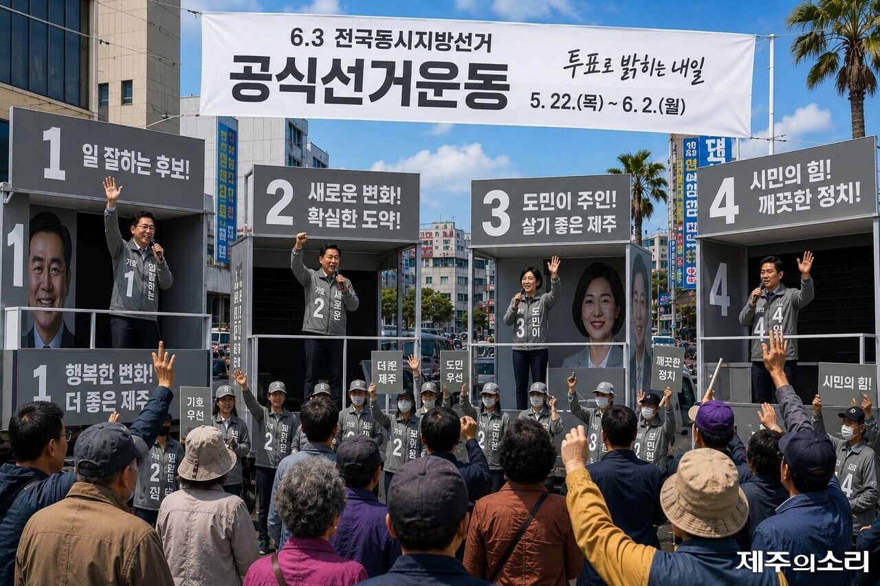 [유세일정] 5월29일 6.3지방선거 후보자 일정 - 뉴스 썸네일 이미지